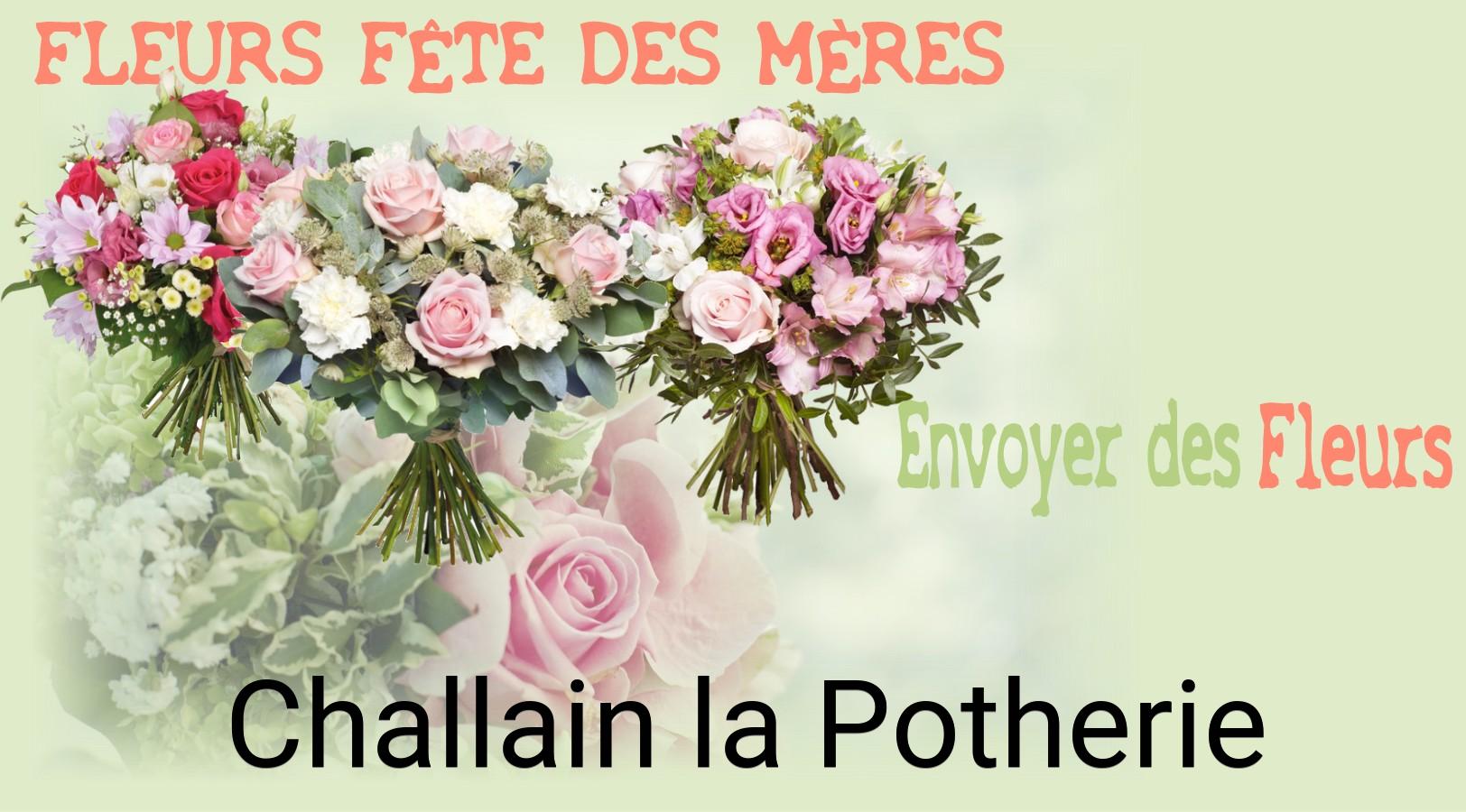 Bouquet de Fête des Mères livré à Challain-la-Potherie